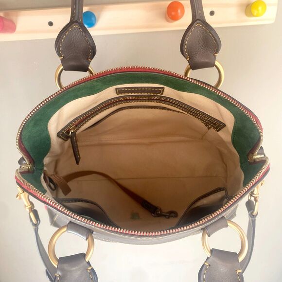 Dooney & Bourke Brown Satchel - Picture 8 of 15